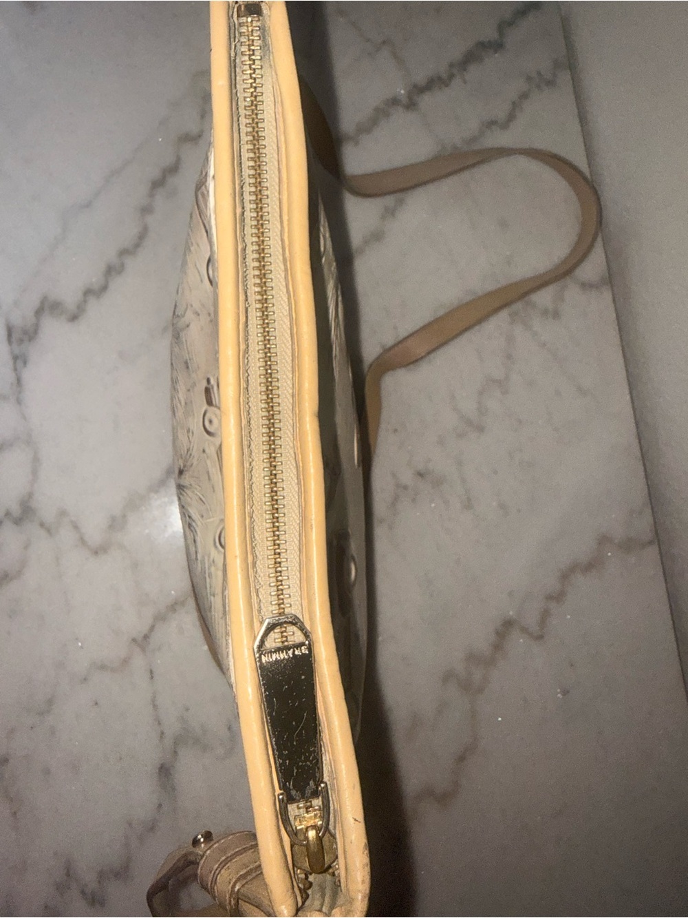 Brahmin Copa Leather Shoulder Bag-GUC!! - Picture 10 of 14
